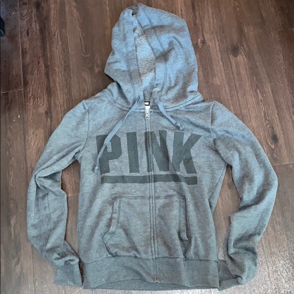 PINK Victoria's Secret Tops - ⚡️FLASH SALE⚡️VS Pink Zipped Hoodie
